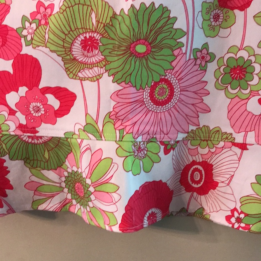 Briggs NWT Floral Skirt Size 12 - Picture 3 of 9
